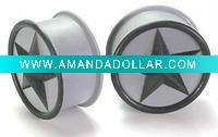 Wholesale Body Piercing Jewelry silicone Flesh Tunnel