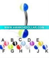 Wholesale UV acryl body piercing jewellery-AB070