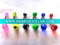 Wholesale Fashion acrylic jewelry eyebrow rings-AB460