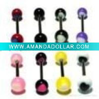 Wholesale Fashion body jewelry tongue rings-AB451
