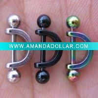 Wholesale Fashion stainless steel jewelry nipple rings-AB440