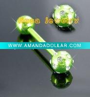 Wholesale Body Piercing Jewelry Tongue Barbell