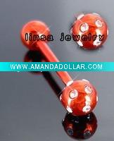 Wholesale Body Piercing Jewelry Tongue Barbell