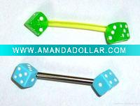 Wholesale High quality body piercing acrylic jewelry-AB438