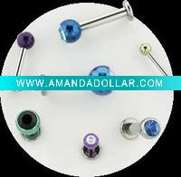 Wholesale 316L stainless steel jewelry labrets-AB437
