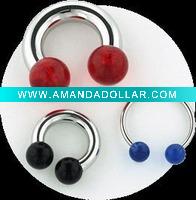 Wholesale Fashion body piercing acrylic jewelry-AB436