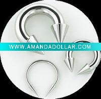 Wholesale Fashion body piercing nipple rings-AB429