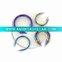 Wholesale Fashion body jewelry with many colours-AB415