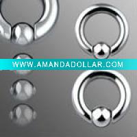 Wholesale 316L stainless steel body piercing jewelry-AB414