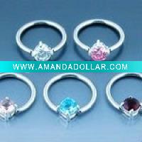 Wholesale Fashion body piercing jewelry nose ring-AB405