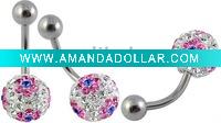 Wholesale 316L Surgical Stainless Steel Belly Ring-Body Jewelry