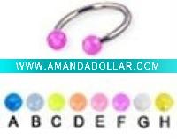 Wholesale Fashion UV acrylic jewelry-AB053