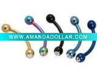 Wholesale Fashion stainless steel eyebrow jewelry-AB026