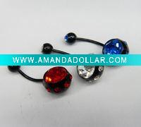 Wholesale stainless steel navel rings