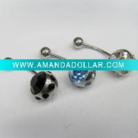 Wholesale stainless steel navel belly ring