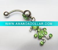 stainless steel belly ring