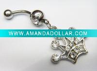 stainless steel belly ring