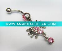 Wholesale stainless steel belly ring