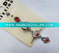 Wholesale stainless steel body piercing, navel ring