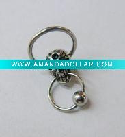 Wholesale stainless steel tongue ring