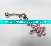 stainless steel belly ring