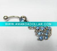 stainless steel belly ring