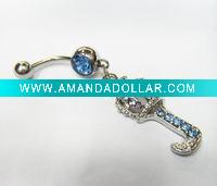 stainless steel belly ring
