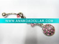 stainless steel belly ring