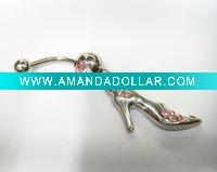 stainless steel belly ring