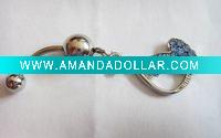 Wholesale stainless steel body piercing, navel ring