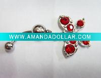 Wholesale stainless steel body piercing, navel ring