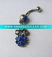 Wholesale stainless steel body piercing, navel ring