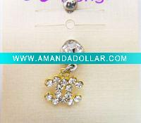 stainless steel navel ring
