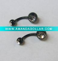 Wholesale stainless steel navel ring