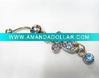 stainless steel belly ring