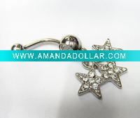 stainless steel belly ring