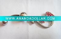 stainless steel body piercing, navel earring