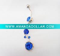 stainless steel body piercing, navel ring