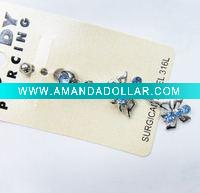stainless steel body piercing,