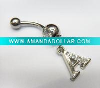 stainless steel belly ring