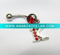 Wholesale stainless steel belly ring