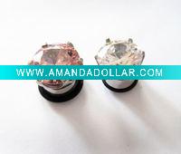 Wholesale stainless steel ear plug, body piercing