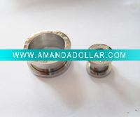 Wholesale stainless steel ear plug, body piercing
