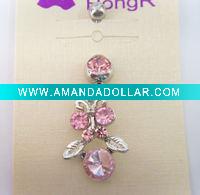 Wholesale stainless steel body piercing, navel ring