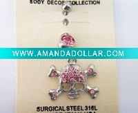 Wholesale stainless steel body piercing, navel ring