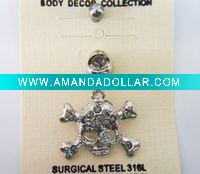 Wholesale stainless steel body piercing, navel ring