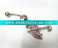 Wholesale stainless steel belly ring