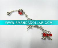 Wholesale stainless steel belly ring