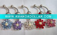 Wholesale stainless steel body piercing, navel ring