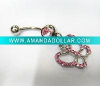 stainless steel belly ring